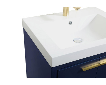 Elegant Bathroom Vanity - Blue, L 24" (VF46024MBL)