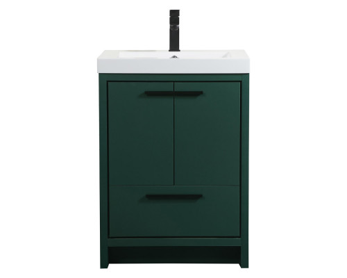 Elegant Bathroom Vanity - Green, L 24" (VF46024MGN)