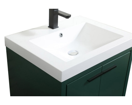 Elegant Bathroom Vanity - Green, L 24" (VF46024MGN)