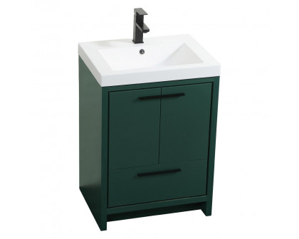 Elegant Bathroom Vanity - Green, L 24" (VF46024MGN)