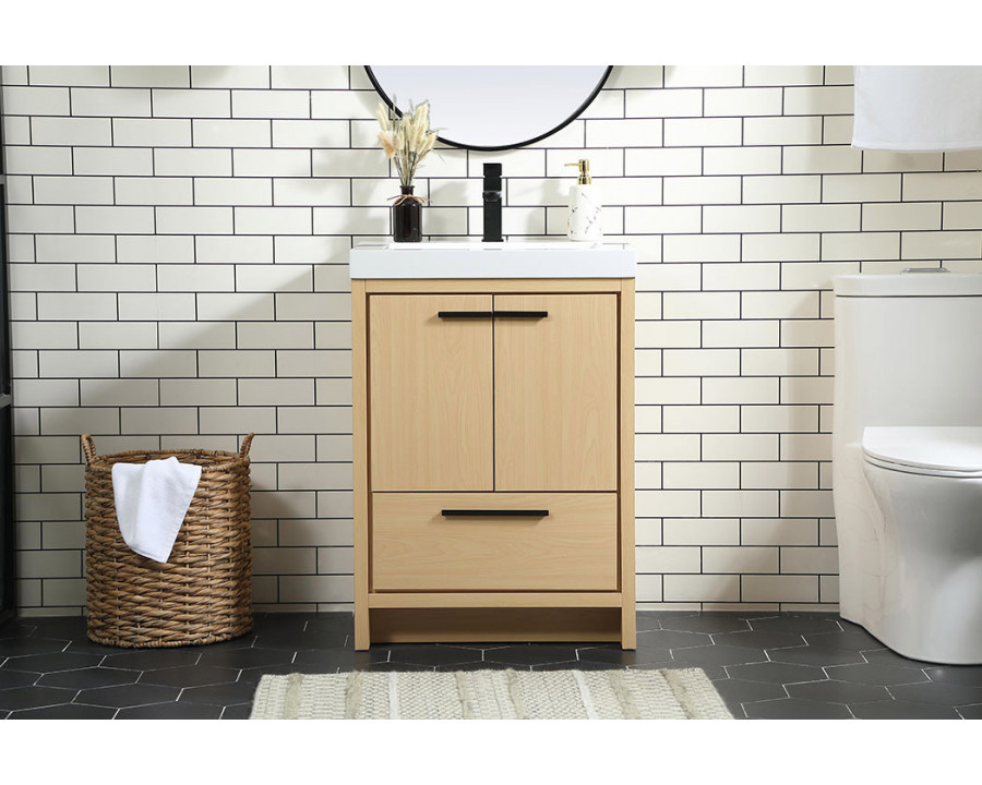 Elegant Bathroom Vanity - Maple, L 24" (VF46024MMP)