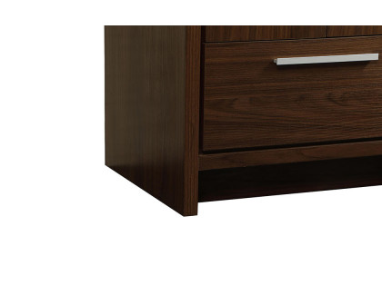 Elegant Bathroom Vanity - Walnut, L 24" (VF46024MWT)