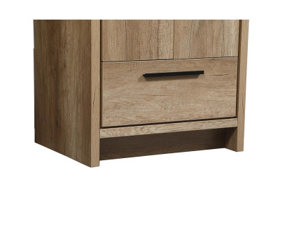 Elegant Bathroom Vanity - Natural Oak, L 24" (VF46024NT)