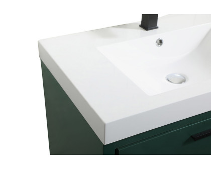 Elegant Bathroom Vanity - Green, L 30" (VF46030MGN)