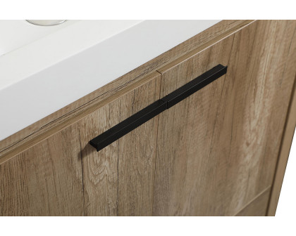 Elegant Bathroom Vanity - Natural Oak, L 30" (VF46030NT)