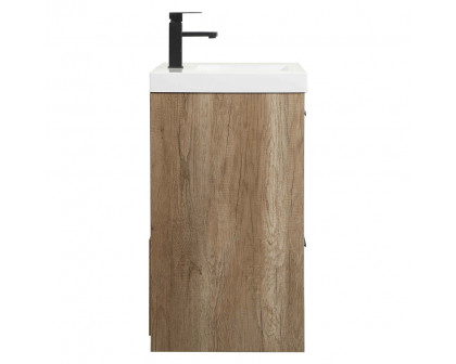 Elegant Bathroom Vanity - Natural Oak, L 30" (VF46030NT)