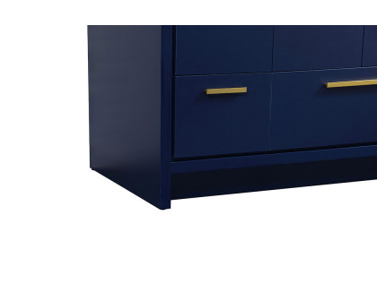 Elegant Bathroom Vanity - Blue, L 36" (VF46036MBL)