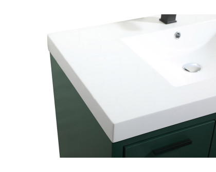 Elegant Bathroom Vanity - Green, L 36" (VF46036MGN)