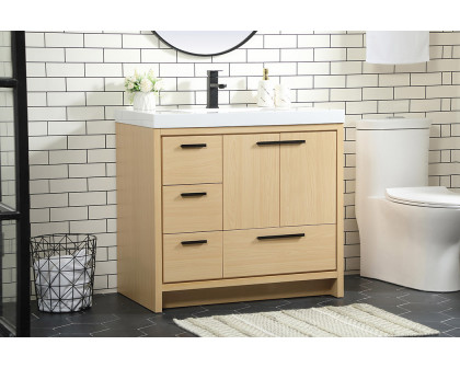 Elegant Bathroom Vanity - Maple, L 36" (VF46036MMP)