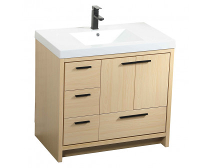 Elegant Bathroom Vanity - Maple, L 36" (VF46036MMP)