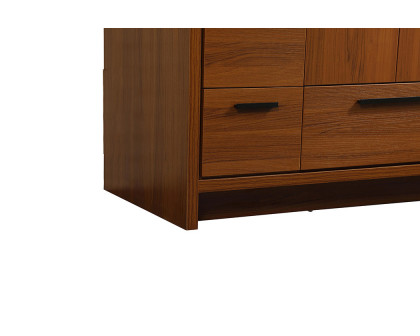 Elegant Bathroom Vanity - Teak, L 36" (VF46036MTK)