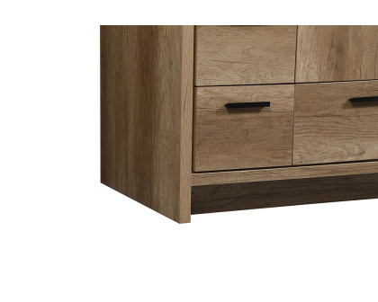 Elegant Bathroom Vanity - Natural Oak, L 36" (VF46036NT)