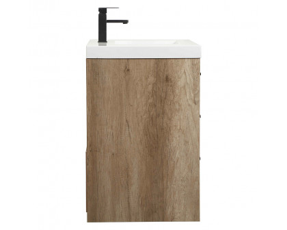 Elegant Bathroom Vanity - Natural Oak, L 36" (VF46036NT)