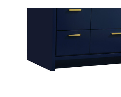 Elegant Bathroom Vanity - Blue, L 42" (VF46042MBL)