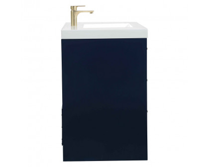 Elegant Bathroom Vanity - Blue, L 42" (VF46042MBL)