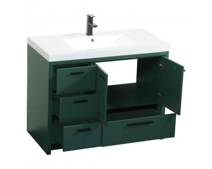 Elegant Bathroom Vanity - Green, L 42" (VF46042MGN)