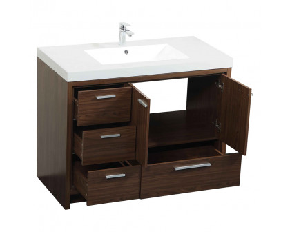 Elegant Bathroom Vanity - Walnut, L 42" (VF46042MWT)