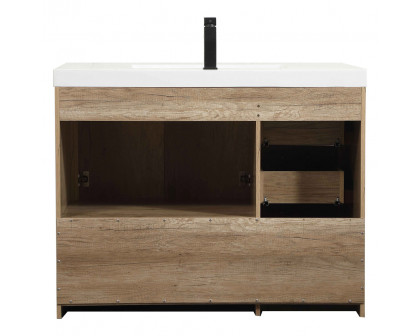 Elegant Bathroom Vanity - Natural Oak, L 42" (VF46042NT)