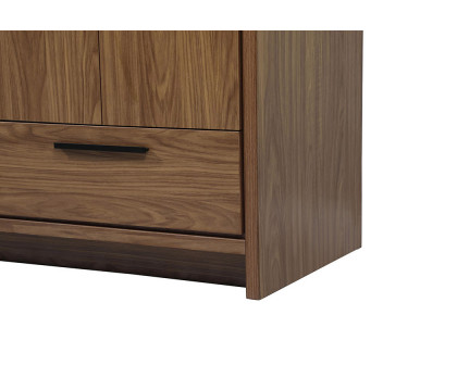 Elegant Bathroom Vanity - Walnut Brown, L 42" (VF46042WB)