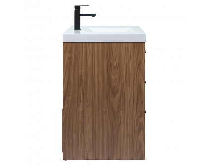 Elegant Bathroom Vanity - Walnut Brown, L 42" (VF46042WB)