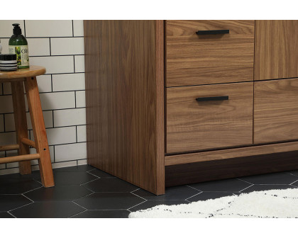 Elegant Bathroom Vanity - Walnut Brown, L 42" (VF46042WB)