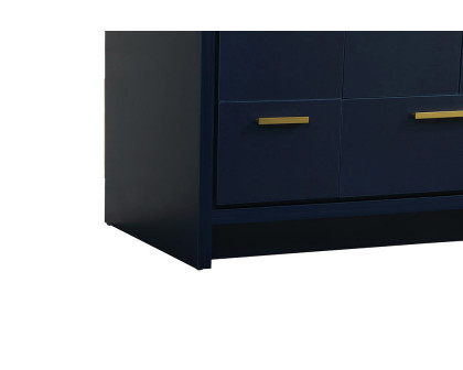 Elegant Bathroom Vanity - Blue (VF46048MBL)