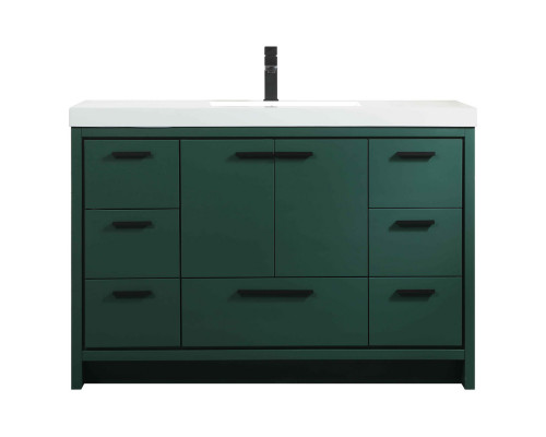 Elegant Bathroom Vanity - Green (VF46048MGN)