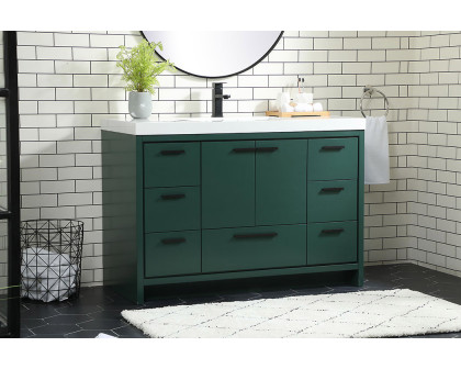 Elegant Bathroom Vanity - Green (VF46048MGN)