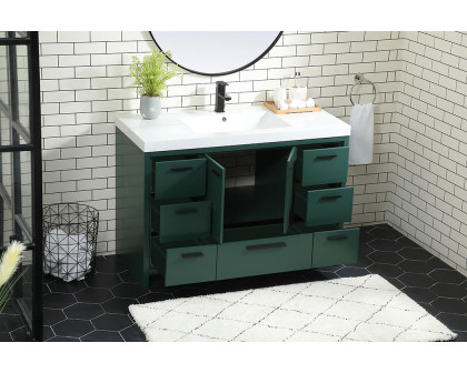 Elegant Bathroom Vanity - Green (VF46048MGN)