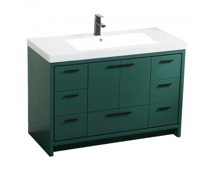 Elegant Bathroom Vanity - Green (VF46048MGN)