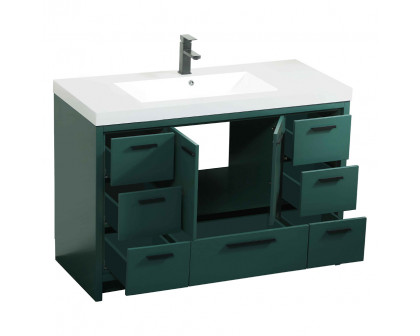 Elegant Bathroom Vanity - Green (VF46048MGN)