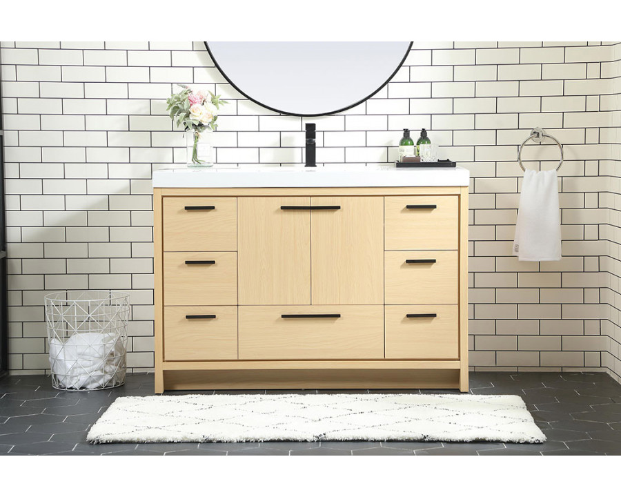 Elegant Bathroom Vanity - Maple (VF46048MMP)