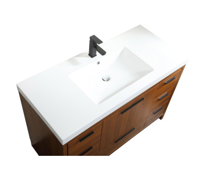 Elegant Bathroom Vanity - Teak (VF46048MTK)