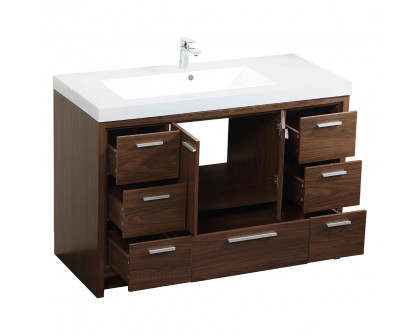 Elegant Bathroom Vanity - Walnut (VF46048MWT)