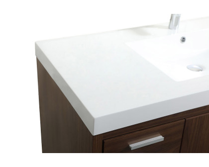 Elegant Bathroom Vanity - Walnut (VF46048MWT)