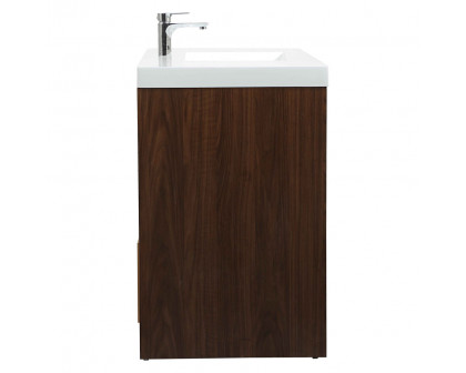 Elegant Bathroom Vanity - Walnut (VF46048MWT)