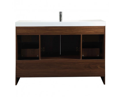 Elegant Bathroom Vanity - Walnut (VF46048MWT)