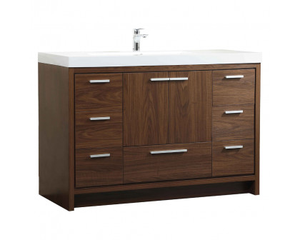 Elegant Bathroom Vanity - Walnut (VF46048MWT)