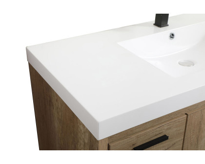 Elegant Bathroom Vanity - Natural Oak (VF46048NT)