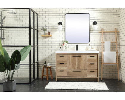 Elegant Bathroom Vanity - Natural Oak (VF46048NT)