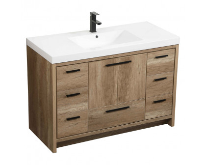 Elegant Bathroom Vanity - Natural Oak (VF46048NT)