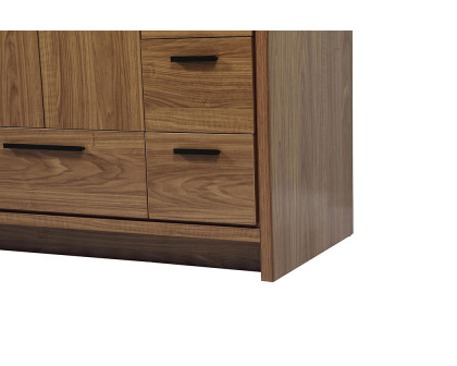 Elegant Bathroom Vanity - Walnut Brown (VF46048WB)