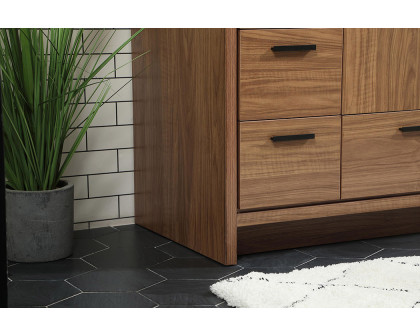 Elegant Bathroom Vanity - Walnut Brown (VF46048WB)