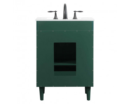 Elegant Bathroom Vanity - Green (VF47024MGN)