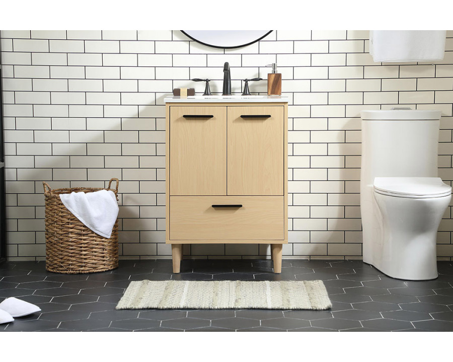 Elegant Bathroom Vanity - Maple (VF47024MMP)