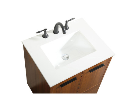 Elegant Bathroom Vanity - Teak (VF47024MTK)