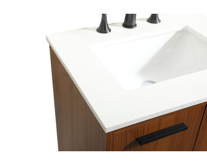 Elegant Bathroom Vanity - Teak (VF47024MTK)