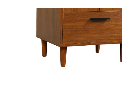 Elegant Bathroom Vanity - Teak (VF47024MTK)