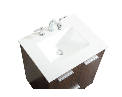 Elegant Bathroom Vanity - Walnut (VF47024MWT)