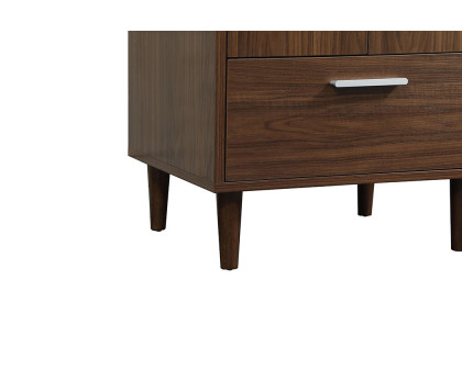 Elegant Bathroom Vanity - Walnut (VF47024MWT)